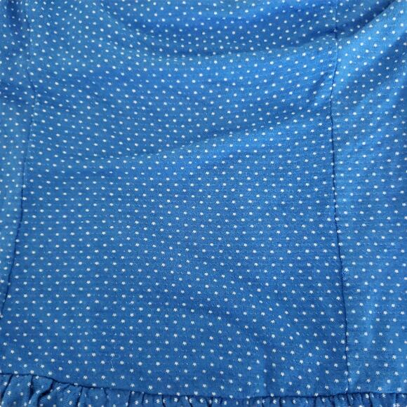 2 FOR $5 SALE H&M Divided Blue/White Tiered Dress With Spaghetti Straps Size 4 - Picture 3 of 6